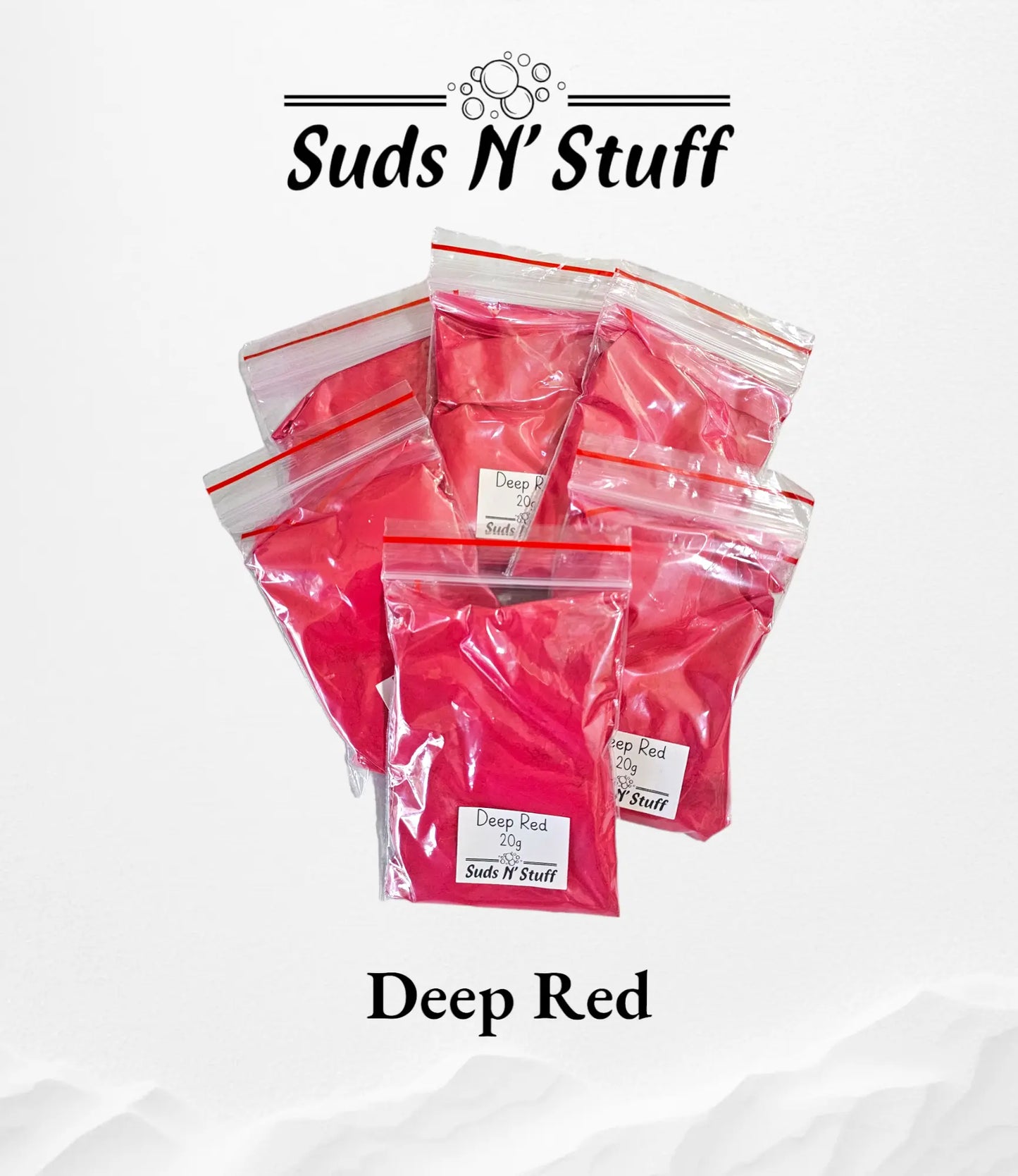 Deep Red Mica Powder