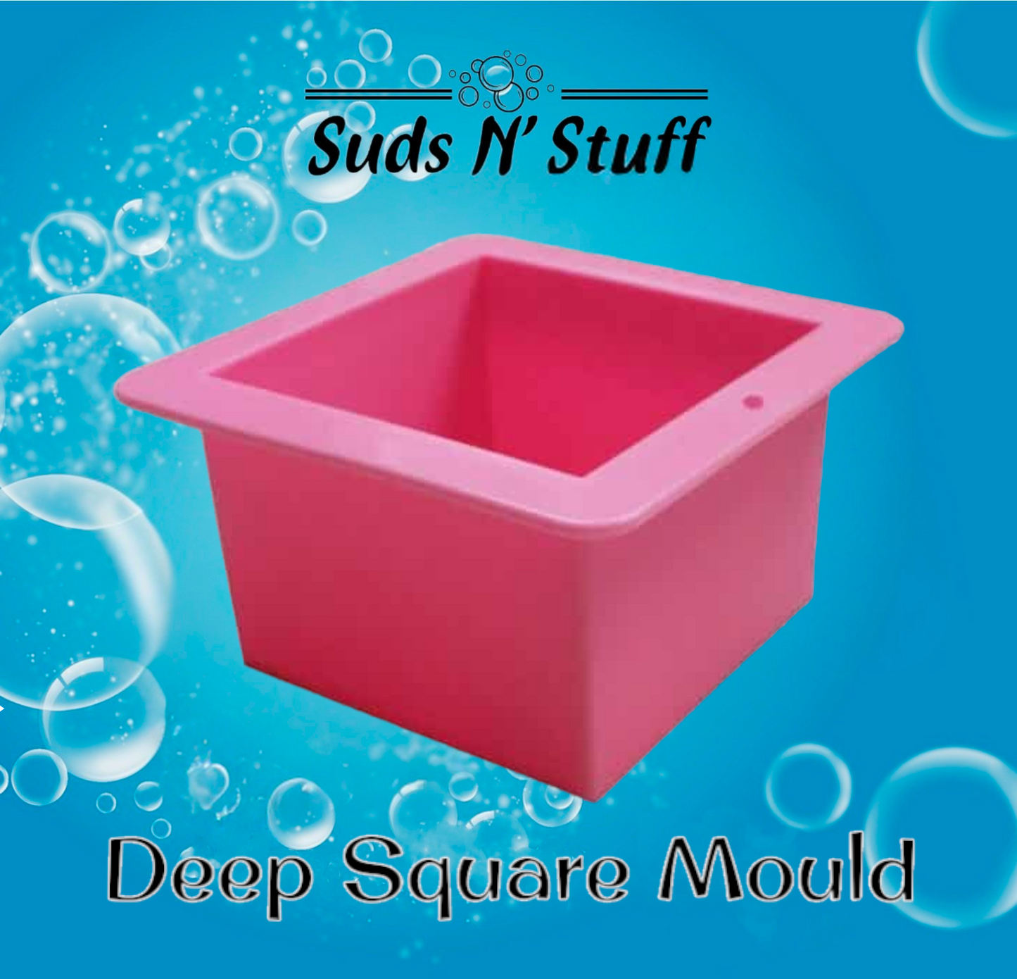 Large Square Silicone Mould Suds N' Stuff