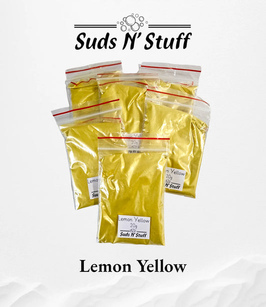 Lemon Yellow Mica Powder