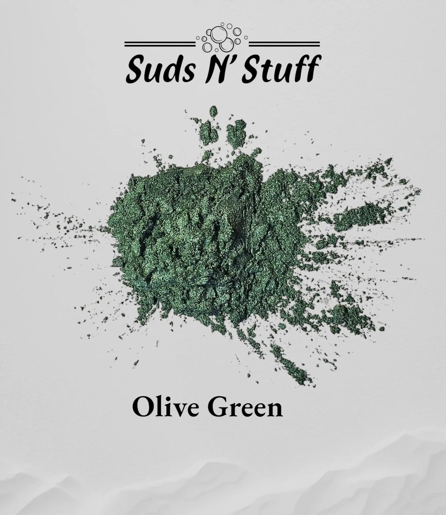 Olive Green Mica Powder