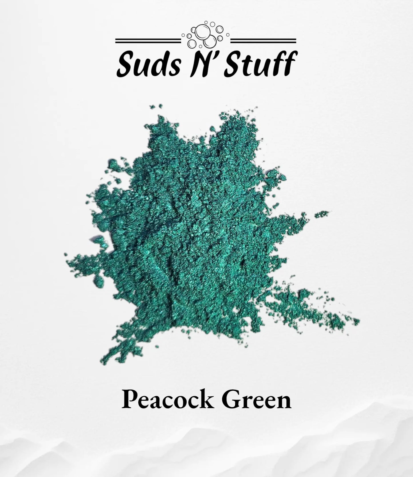 Peacock Green Mica Powder