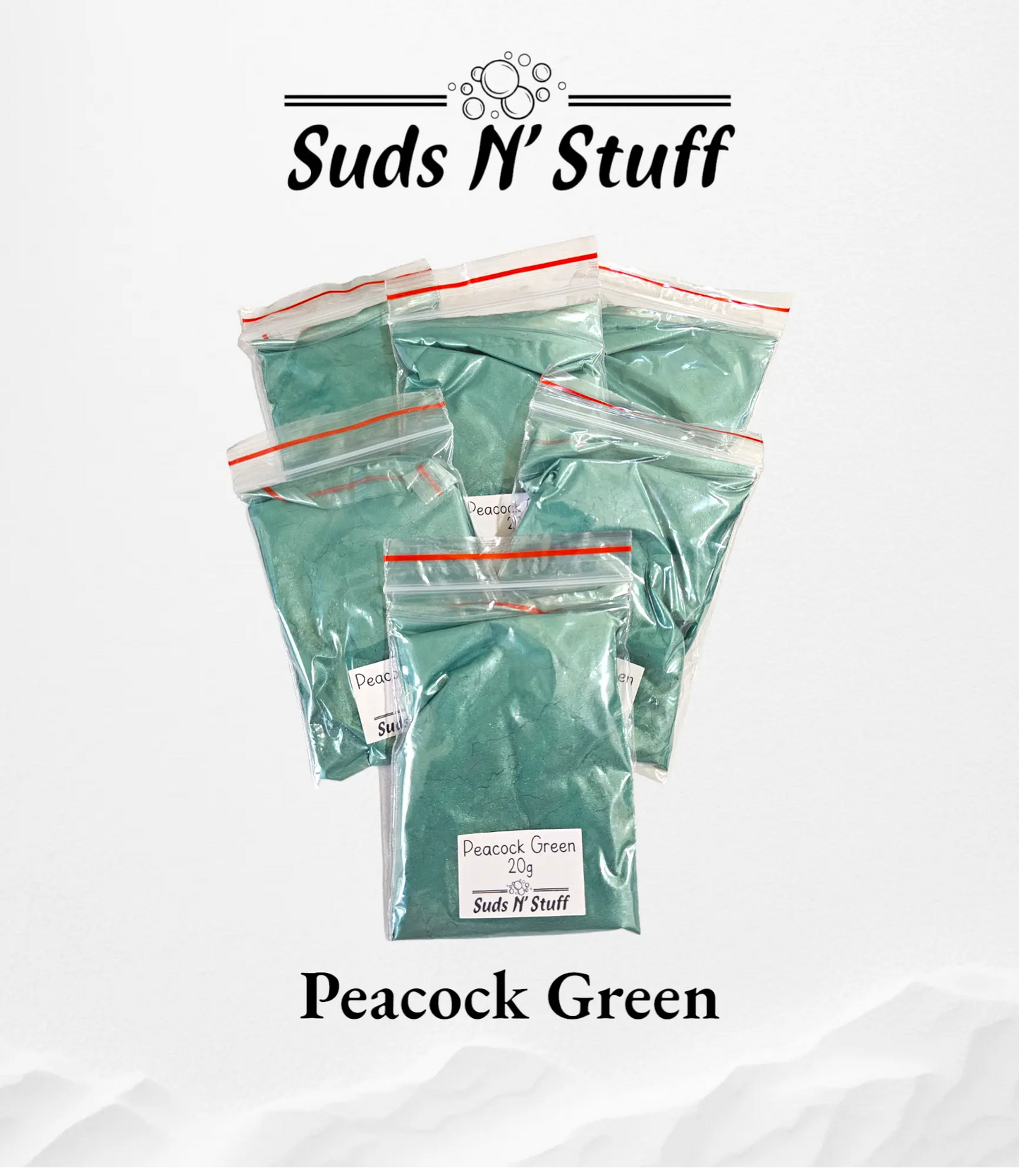 Peacock Green Mica Powder