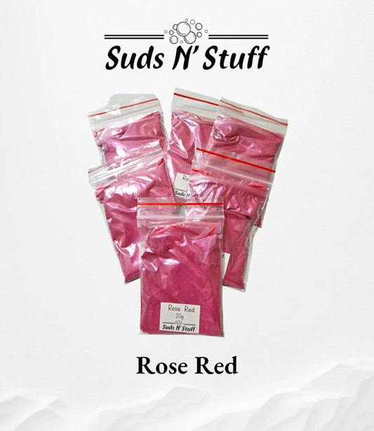 Rose Red Mica Powder