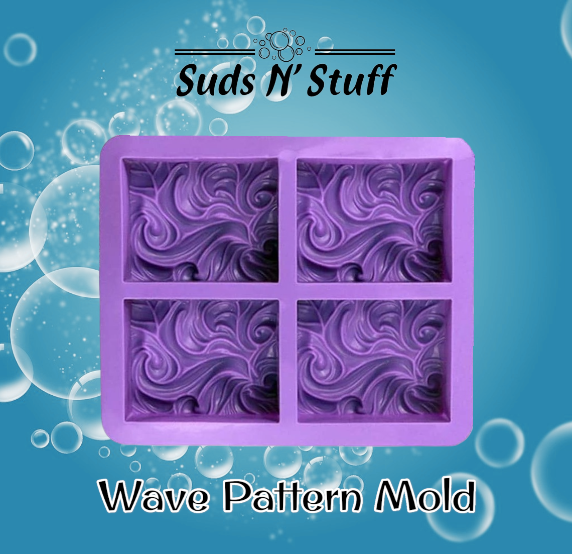 Silicone Wave Soap Mould