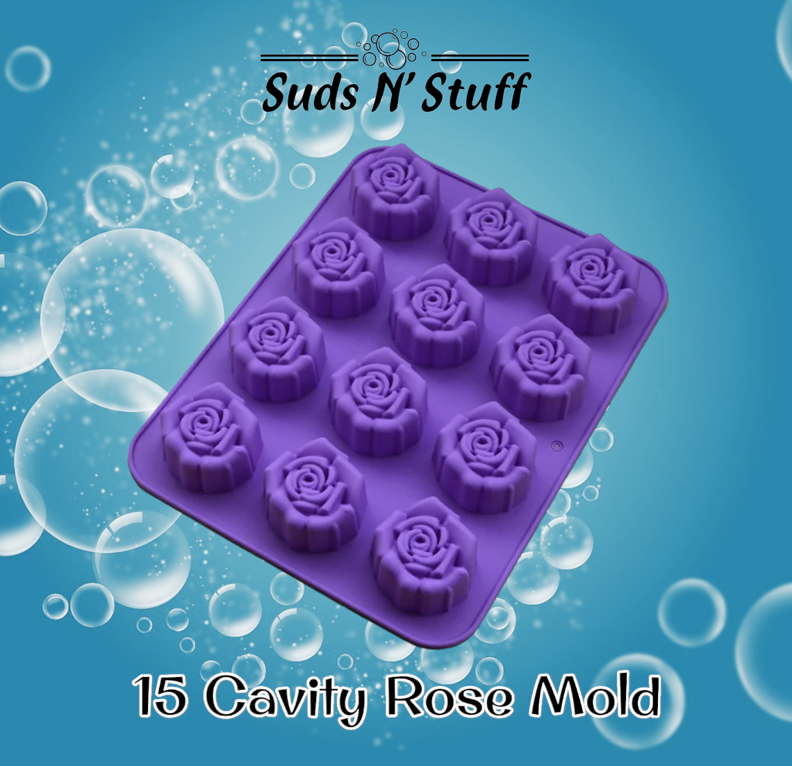 Silicone Rose Soap Mould