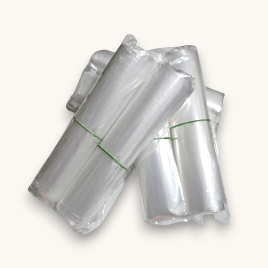 20.5cm x 12cm POF Shrink Wrap Bags with vent hole