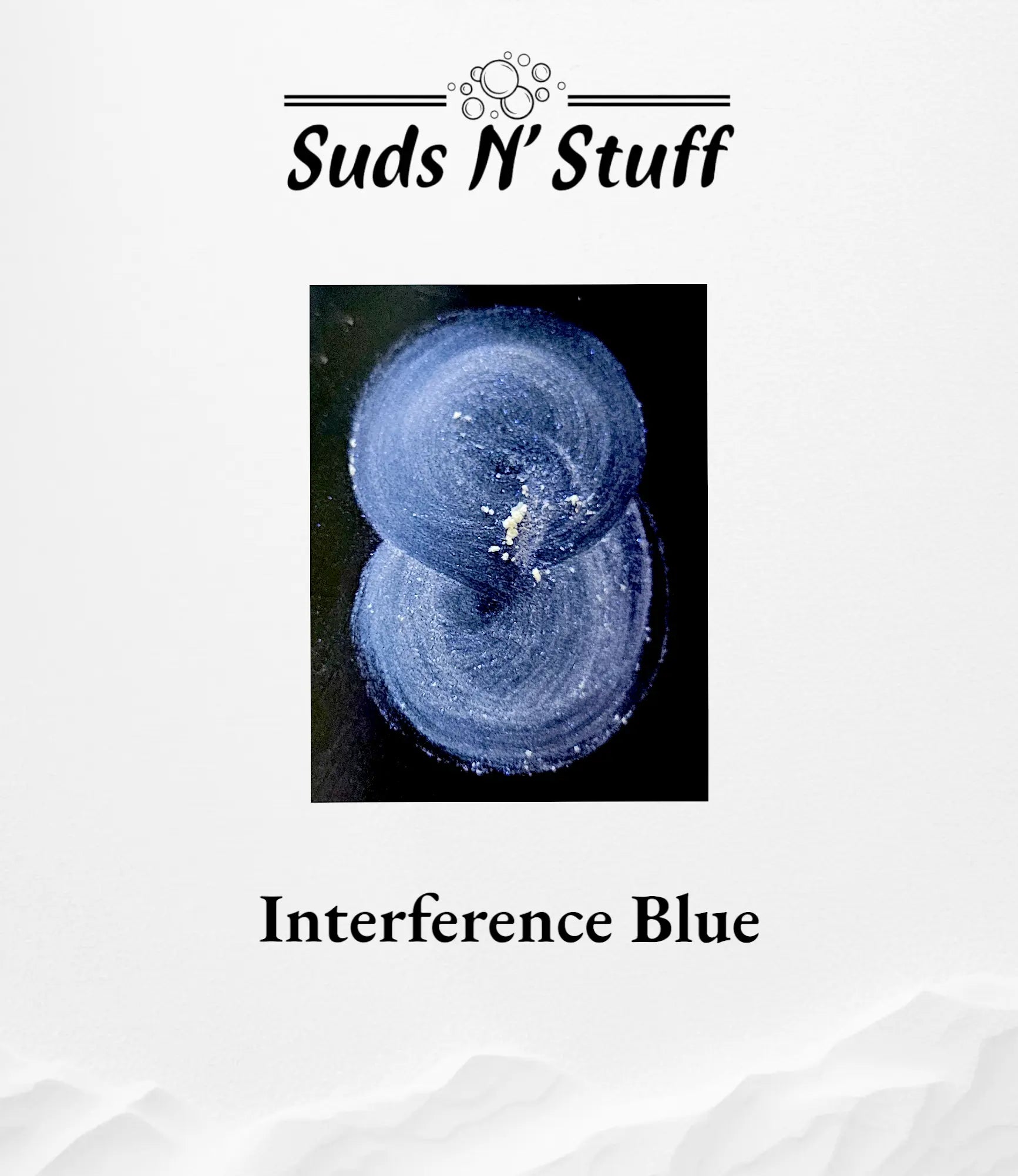 Interference Blue Mica Powder | Suds N' Stuff | Australia