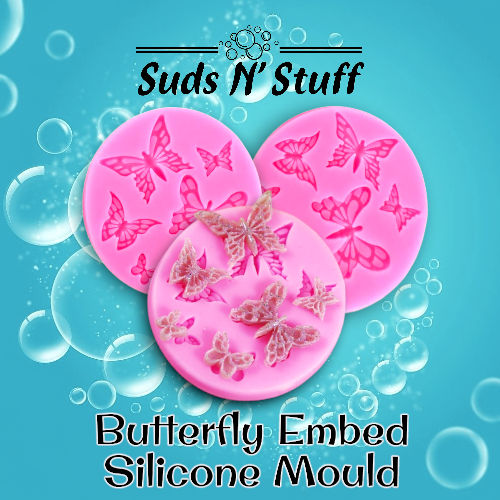 Butterfly Embed/Topper Silicone Mould