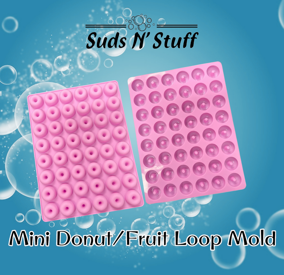 Mini Donut Fruit Loop Silicone Mould | SudsNStuff – Suds N' Stuff