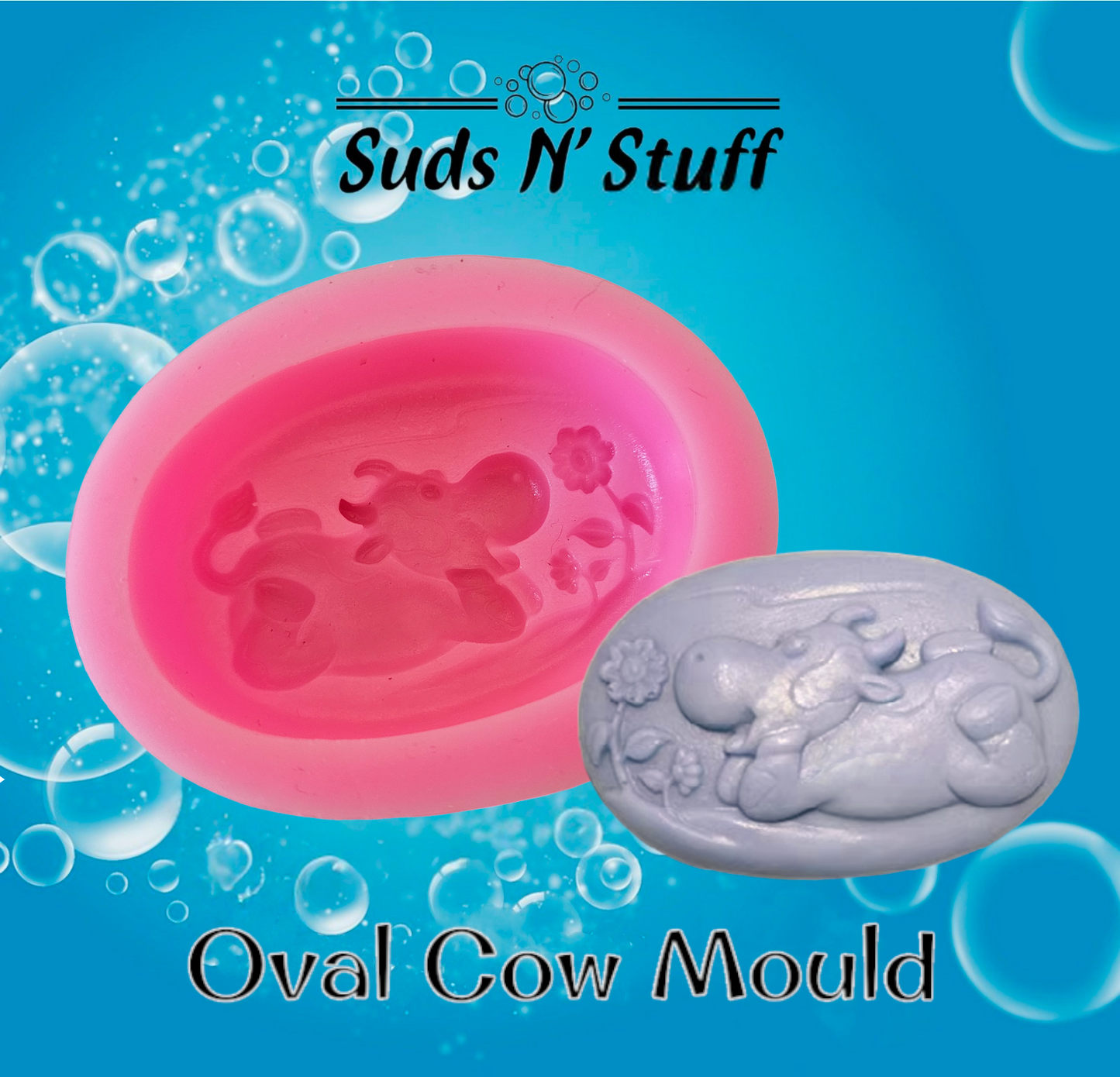 Silicone Cow Soap Mould