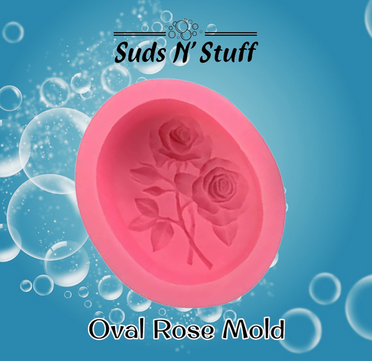 Silicone  Rose Soap Mould