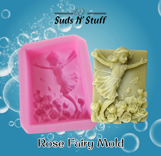 Silcone fairy soap mold