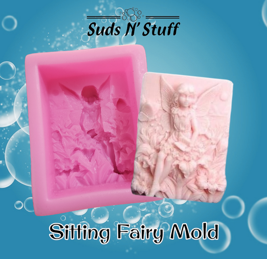 Silcone fairy soap mold